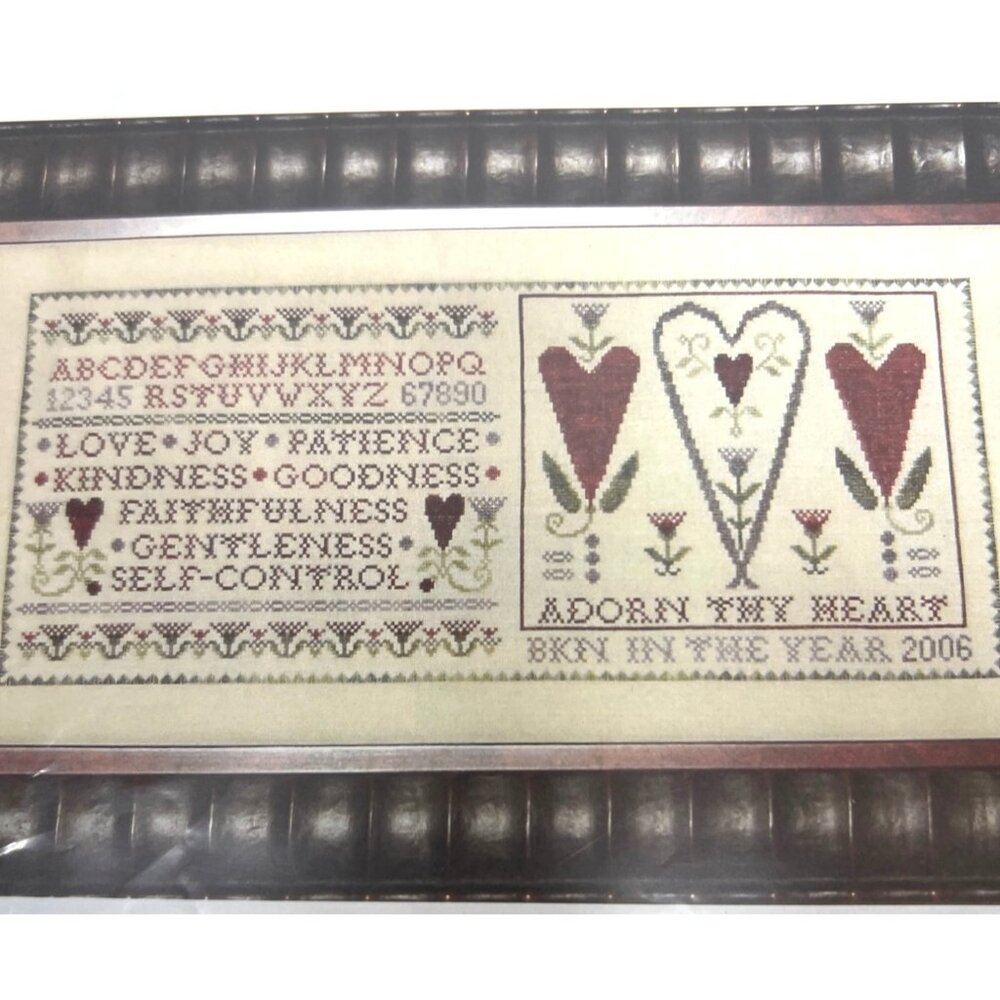 Blue Ribbon Designs Heart Of Gold Cross Stitch Pattern By Belinda Karls-Nace